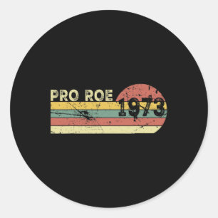 Sticker Rond Roe 1973 Mon utérus Mon choix de choix Feministe f