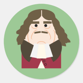 Sticker Rond Roi Charles II