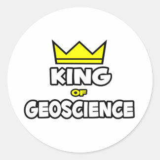 Sticker Rond Roi de géoscience
