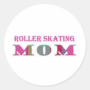 Sticker Rond RollerSkatingMom