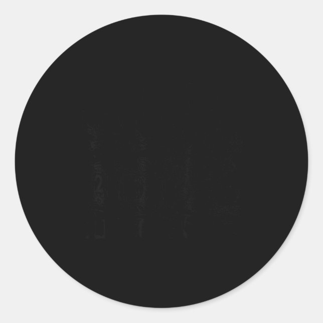 Sticker Rond Rolling Into 2026 Happy New Year 2026 Funny Raccoo (Devant)