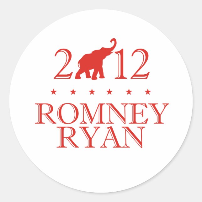 Sticker Rond ROMNEY RYAN 2012 REPUBLICAN.png (Devant)