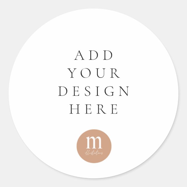 STICKER ROND ROND OU CARRÉ (Devant)