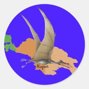 Sticker Rond Ropen
