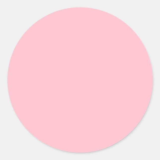 Sticker Rond Rose (Devant)