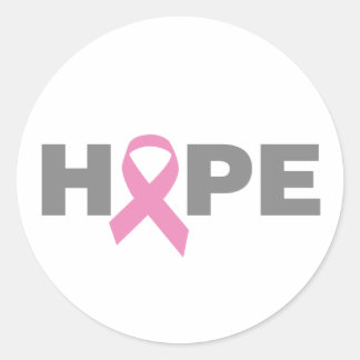 Sticker Rond rose_18