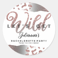 Rose Attirons le Poster de animal sauvage Bachelor