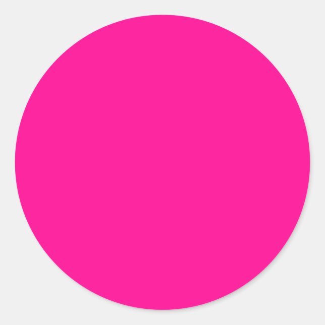 Sticker Rond Rose Clair (Devant)