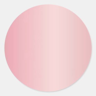 Sticker Rond Rose Gold Vierge Ajoutez Votre Texte Monogramme No