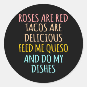 Sticker Rond Rose Saint Valentin Romantique Saint Valentin Coup