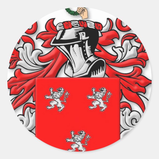 Sticker Rond Ross Armoiries (Devant)