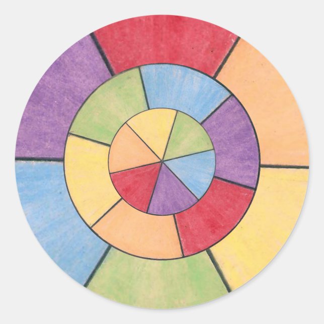 Sticker Rond roue couleur (Devant)