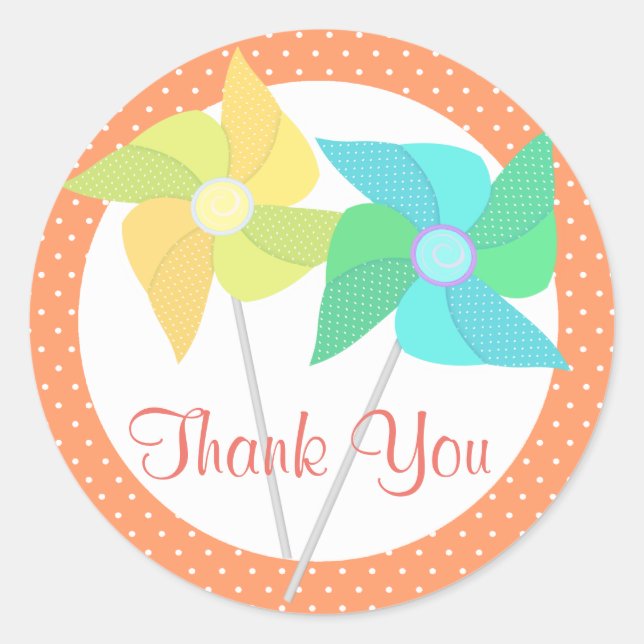 Sticker Rond Roues et Pois (Devant)