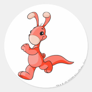 Sticker Rond Rouge Blumaroo
