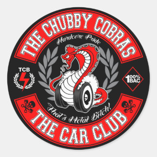 Sticker Rond Rouge de patch 1,5 po