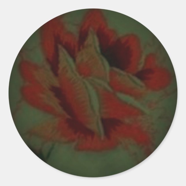 STICKER ROND ROULEAU D'AUTOCOLLANTS  (Devant)