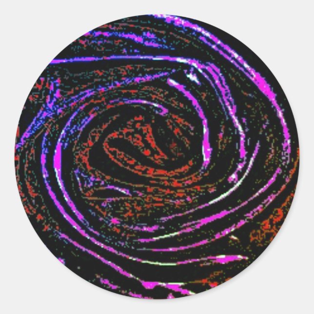 STICKER ROND ROULEAU D'AUTOCOLLANTS  (Devant)