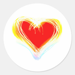 STICKER ROND ROULEAU D'AUTOCOLLANTS 