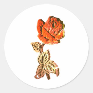 STICKER ROND ROULEAU D'AUTOCOLLANTS 