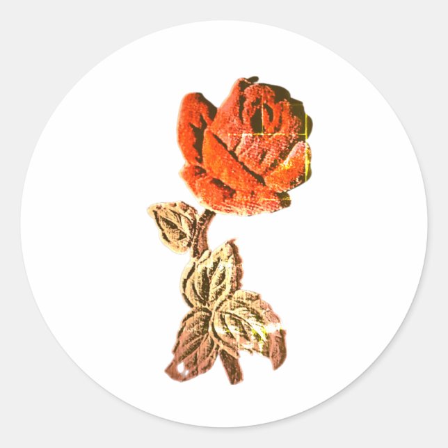 STICKER ROND ROULEAU D'AUTOCOLLANTS  (Devant)