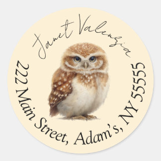 Sticker Rond Round address labels