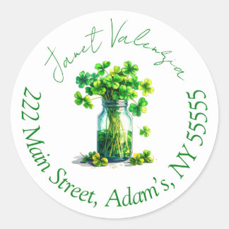Sticker Rond Round address labels