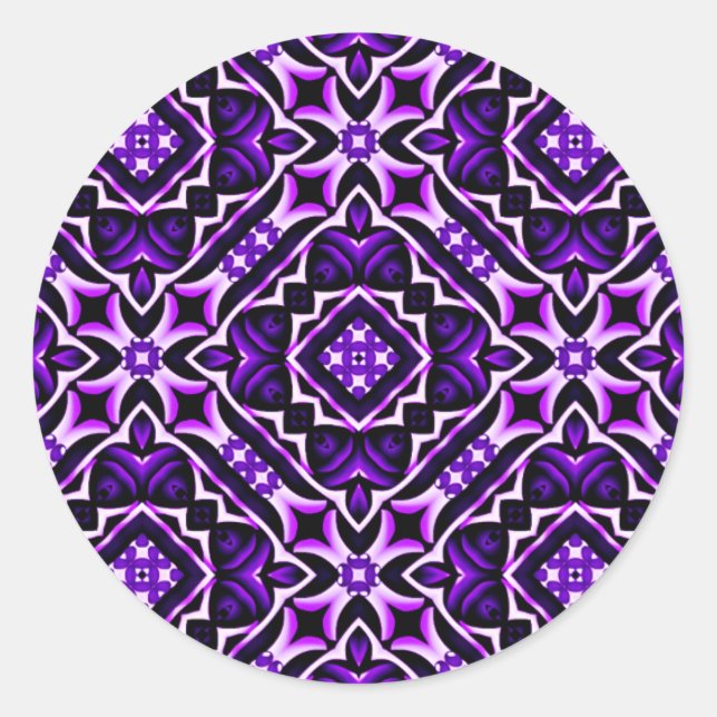 Sticker Rond Royal Glow_ (Devant)