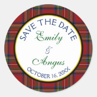 Royal Stewart Tartan Mariage Enregistrer un sticke