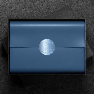 Sticker Rond RPG Luxe   Imaginaire bleu Tabletop Gamer personna