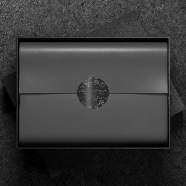 Sticker Rond RPG Luxe | Onyx Imaginaire Tabletop Jeu Dice Perso (Créateur téléchargé)