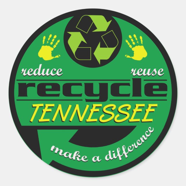 Sticker Rond RRR Tennessee (Devant)