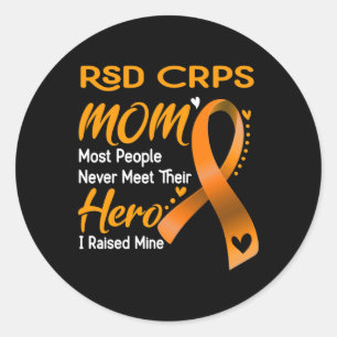 Sticker Rond Rsd Crps Maman J'Ai Élevé La Mine