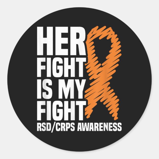 Sticker Rond Rsd_crps Sensibilisation Collection Cadeaux Son co (Devant)