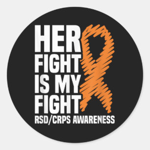 Sticker Rond Rsd_crps Sensibilisation Collection Cadeaux Son co