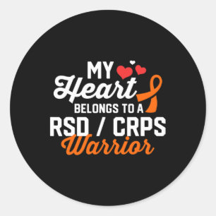 Sticker Rond RSD SCRT Survivant du guerrier Soutien Reconnaissa