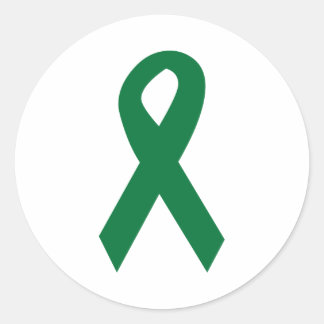 Sticker Rond Ruban du donneur d'organes