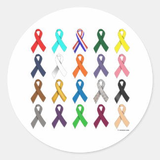 Sticker Rond Ruban multiple