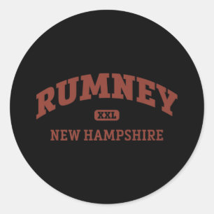 Sticker Rond Rumney College Style Rock Escalade Area Design