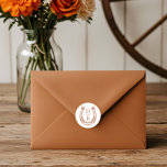 Sticker Rond Rustic Western Horseshoe Custom Monogram Mariage<br><div class="desc">Ajoutez une touche de charme rustique et de personnalisation à votre journée spéciale grâce à notre sticker de mariage monogramme personnalisé en fer à cheval rustique occidental. Ce design intemporel de style occidental est parfait pour ajouter une touche artisanale à vos invitations, enveloppes, et plus encore. Faites de votre mariage...</div>