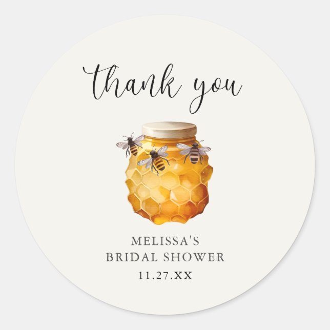 Sticker Rond Rustique Elle A Trouvé Son Fête des mariées De Mie (Devant)