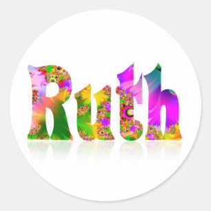 Sticker Rond Ruth