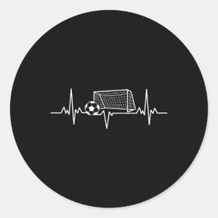 Sticker Rond Rythme du football Amoureux Ll, Fréquence nette G