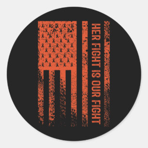 Sticker Rond Sa Lutte Est Notre Lutte Crps Rsd Conscience 1