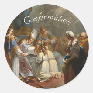 Sticker Rond Sacrement de confirmation