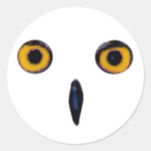 Sticker Rond Sage Vieux OEufs
