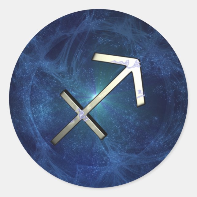 Sticker Rond Sagittaire (Devant)