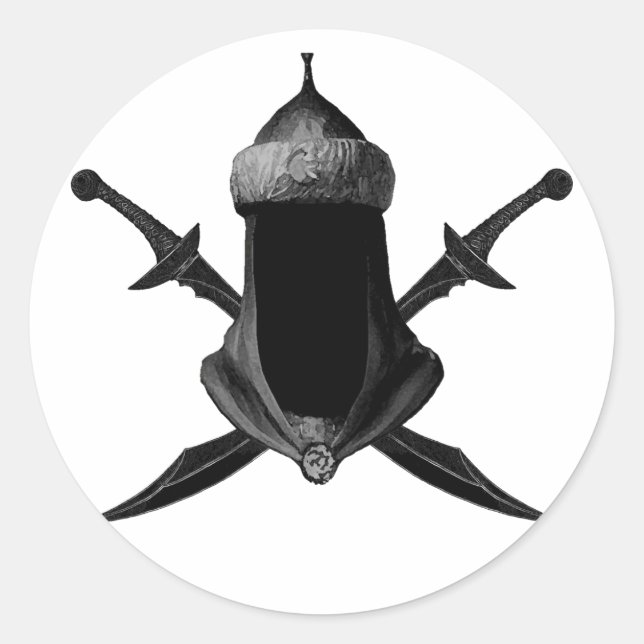 Sticker Rond Saif Al Islam (Devant)