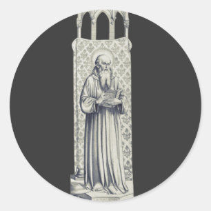Sticker Rond Saint Bonaventure Docteur séraphique