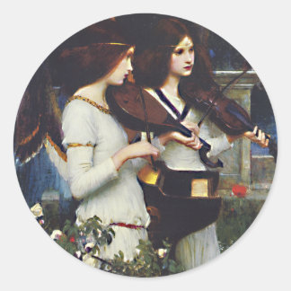 Sticker Rond Saint-Cecilia - Maison d'eau John William