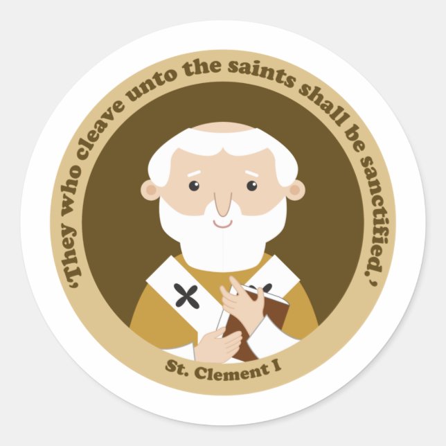 Sticker Rond Saint Clément I (Devant)